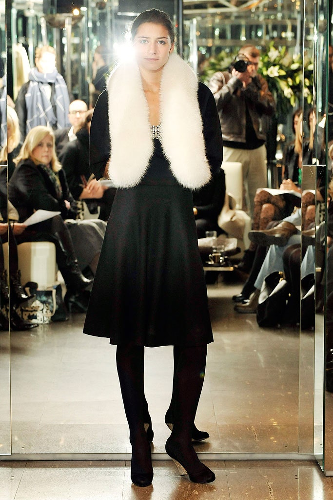white fur relaxed layered coat