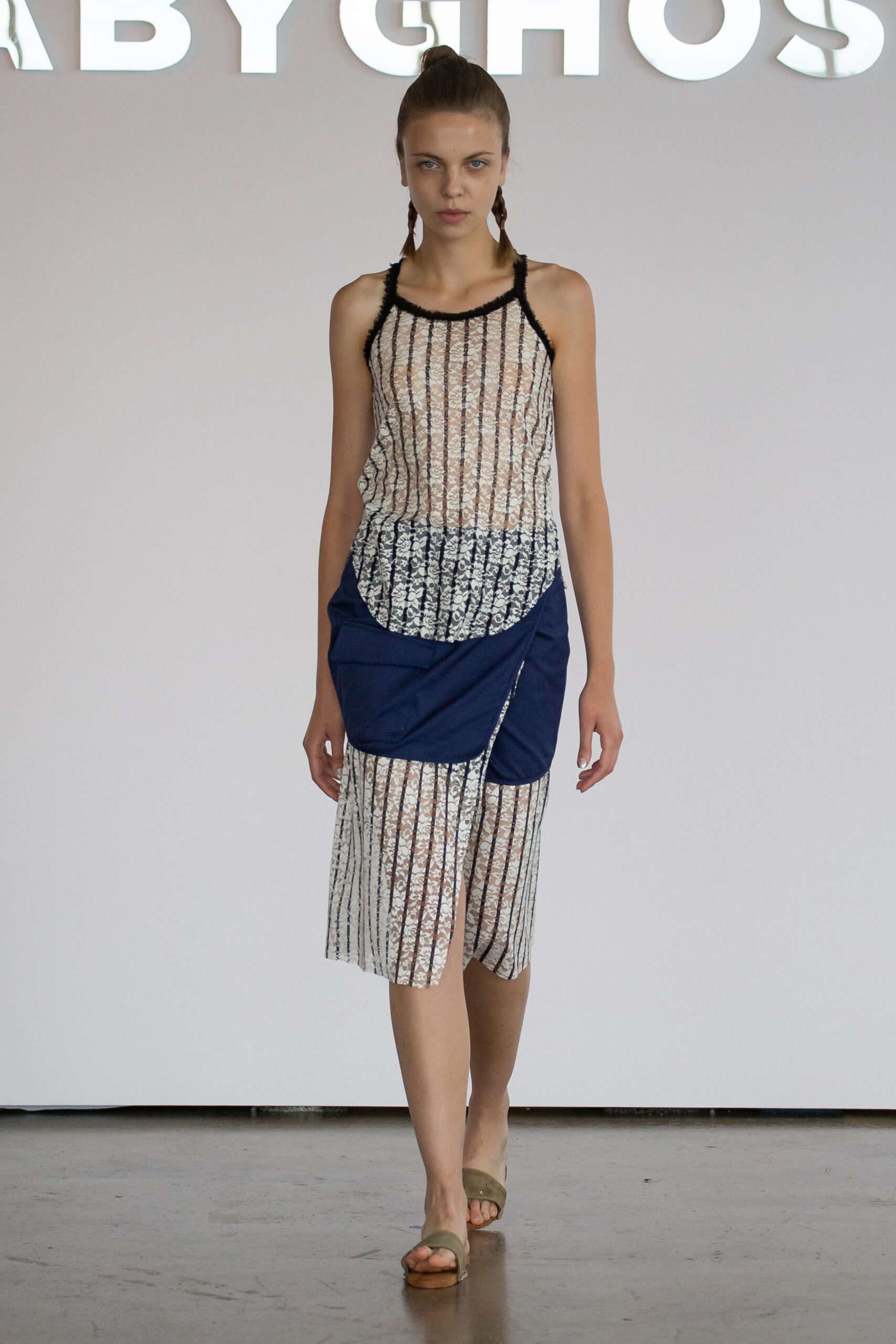 white lace midi dress