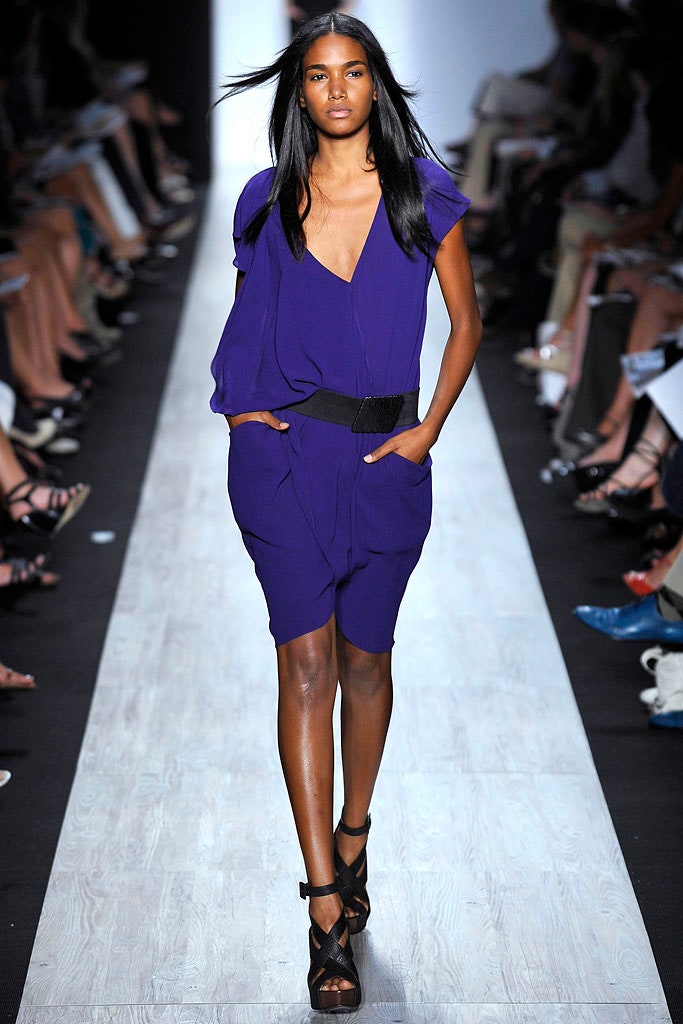 purple relaxed sleeveless dress