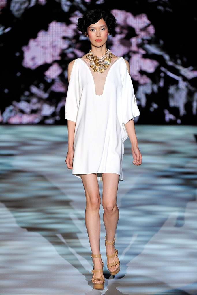 white relaxed sleeveless dress
