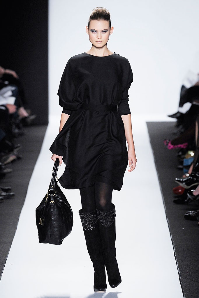 black relaxed silk midi dress