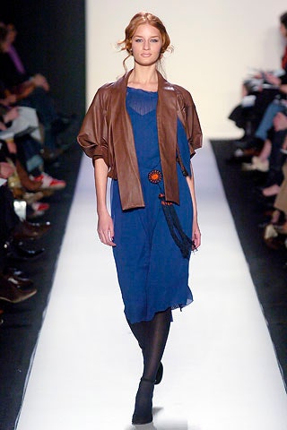 brown leather short-sleeve relaxed draped jacket