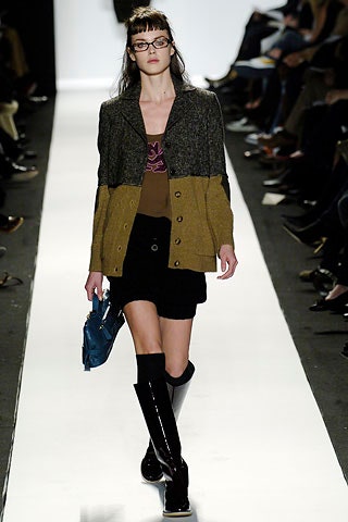 gray and brown tailored blazer