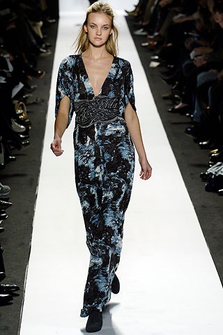 blue black printed maxi dress