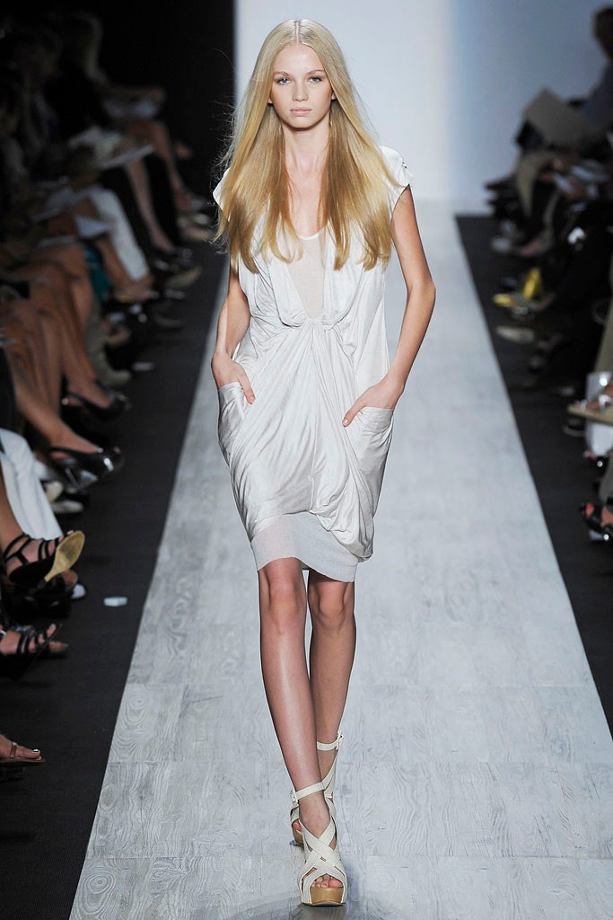 white silk sleeveless dress
