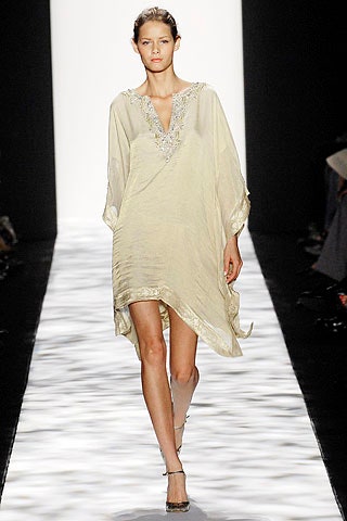 beige silk relaxed dress