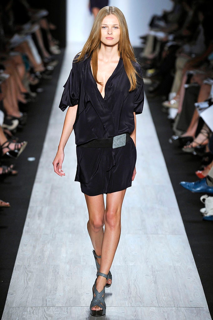 black silk relaxed mini dress