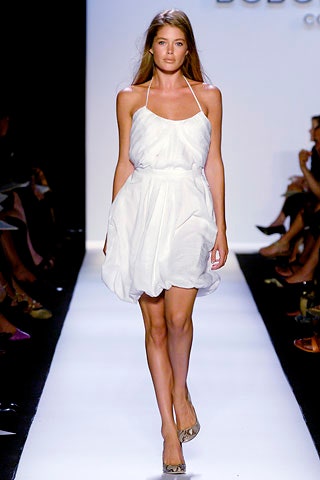 white relaxed halter dress