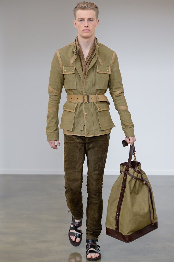 Belstaff S/S 13 Menswear Look 1