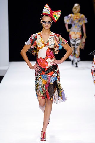 multi chiffon short-sleeve v-neck fitted ruffled layered dress