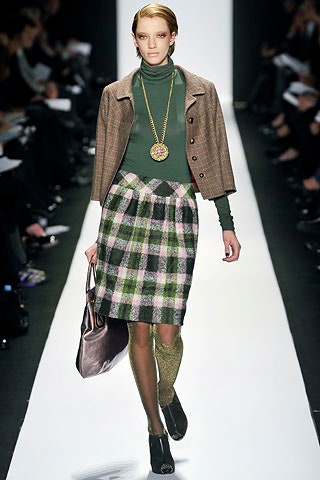 brown tweed jacket green turtleneck