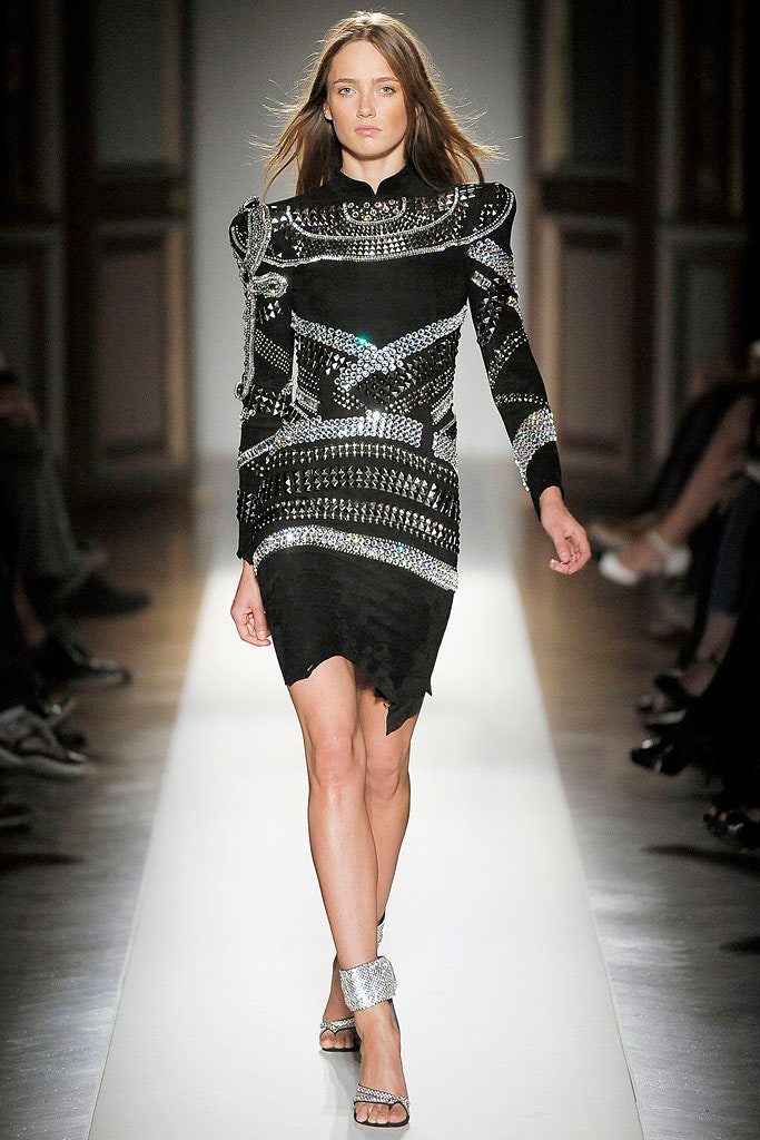 black sequin asymmetric mini dress