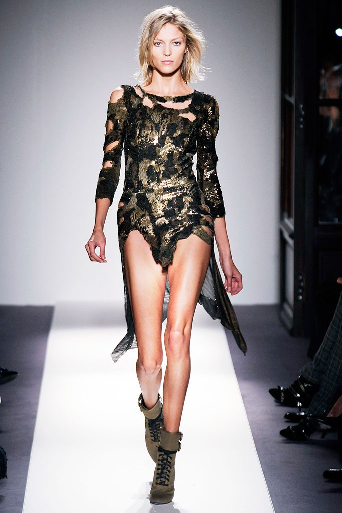 black and gold sequin dress