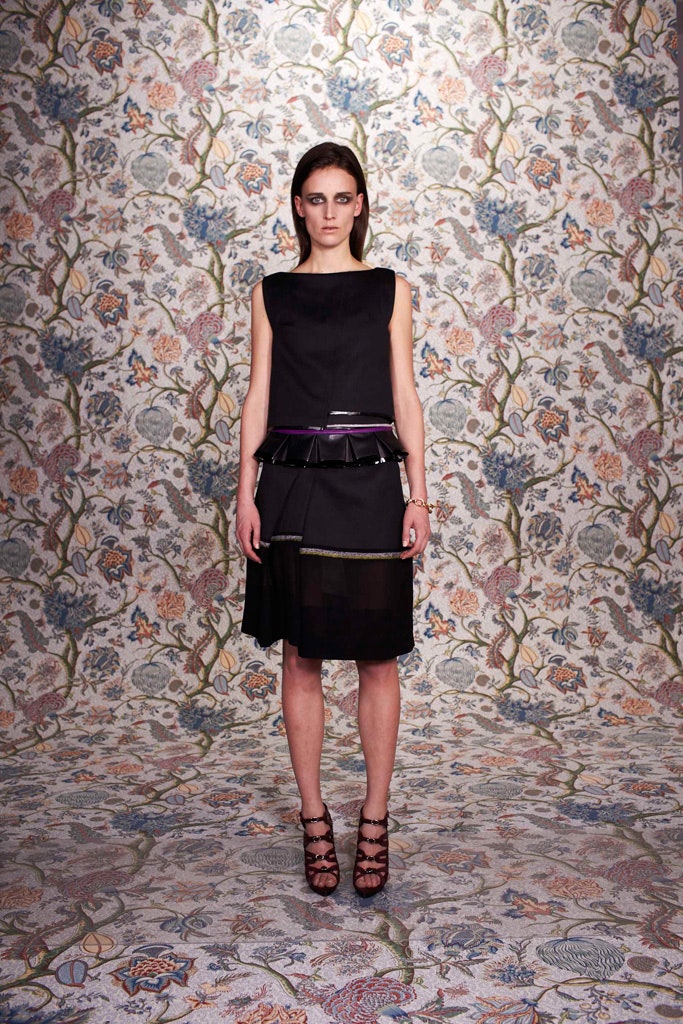 black silk sleeveless midi dress