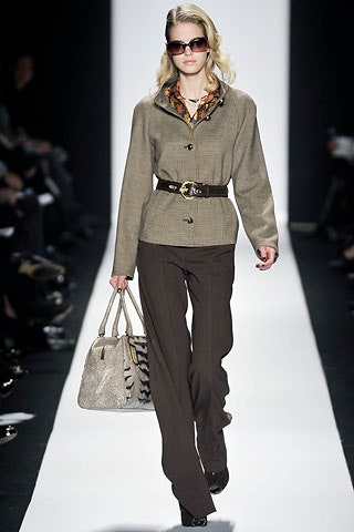 brown tweed tailored blazer