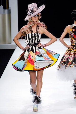 multi-colored pleated mini dress