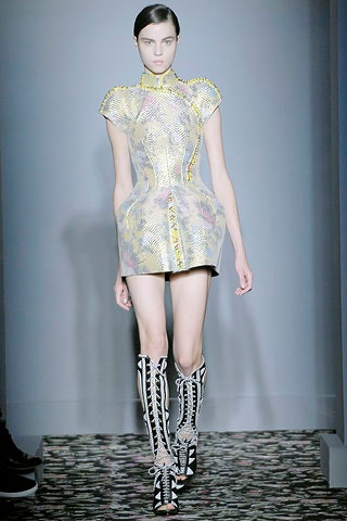 multi-colored fitted mini dress