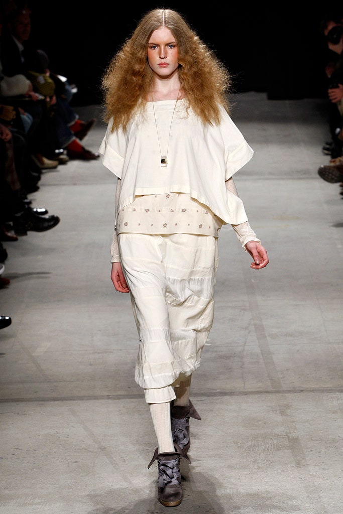 white relaxed cotton top and pants