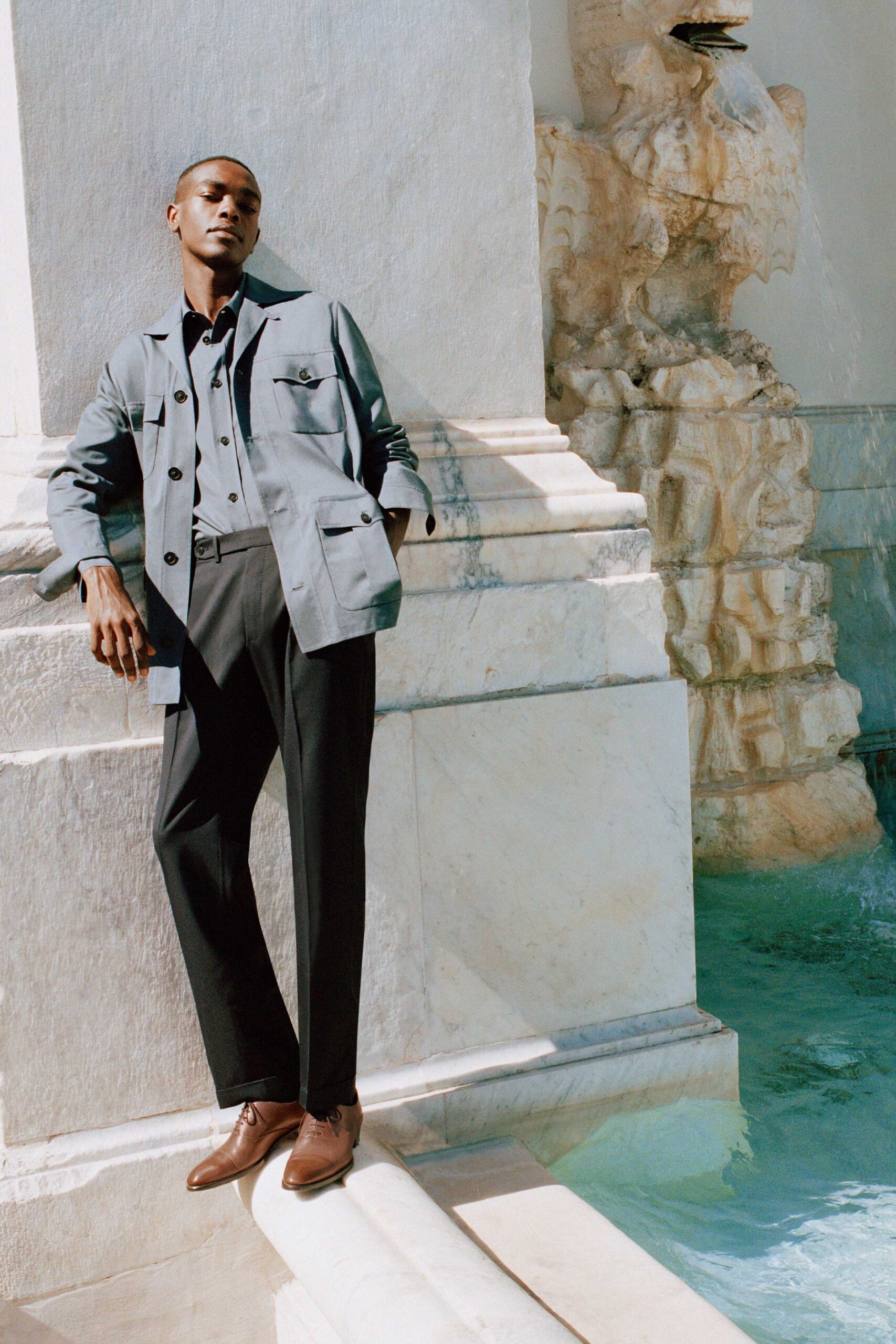 Brioni S/S 21 Menswear Look 1