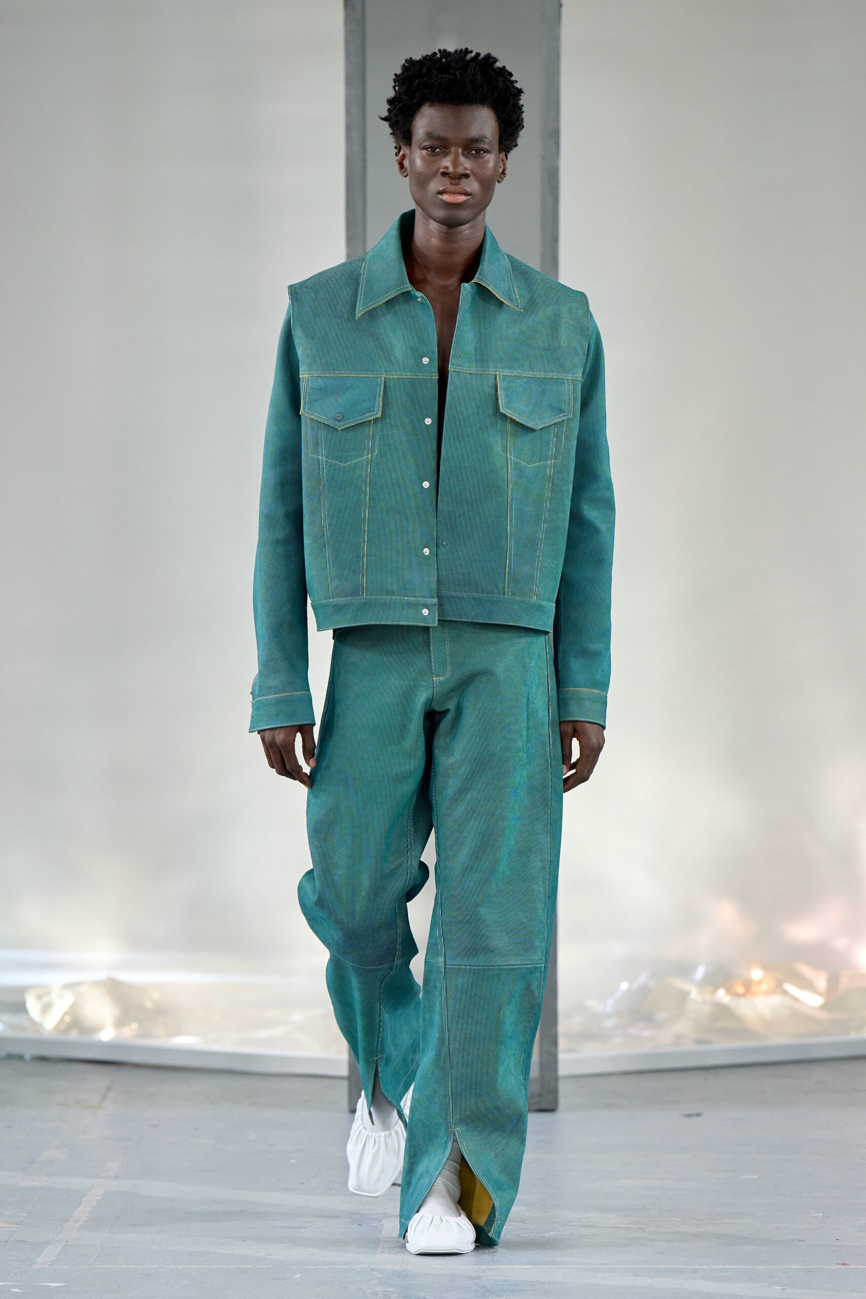 Bianca Saunders S/S 23 Menswear Look 3