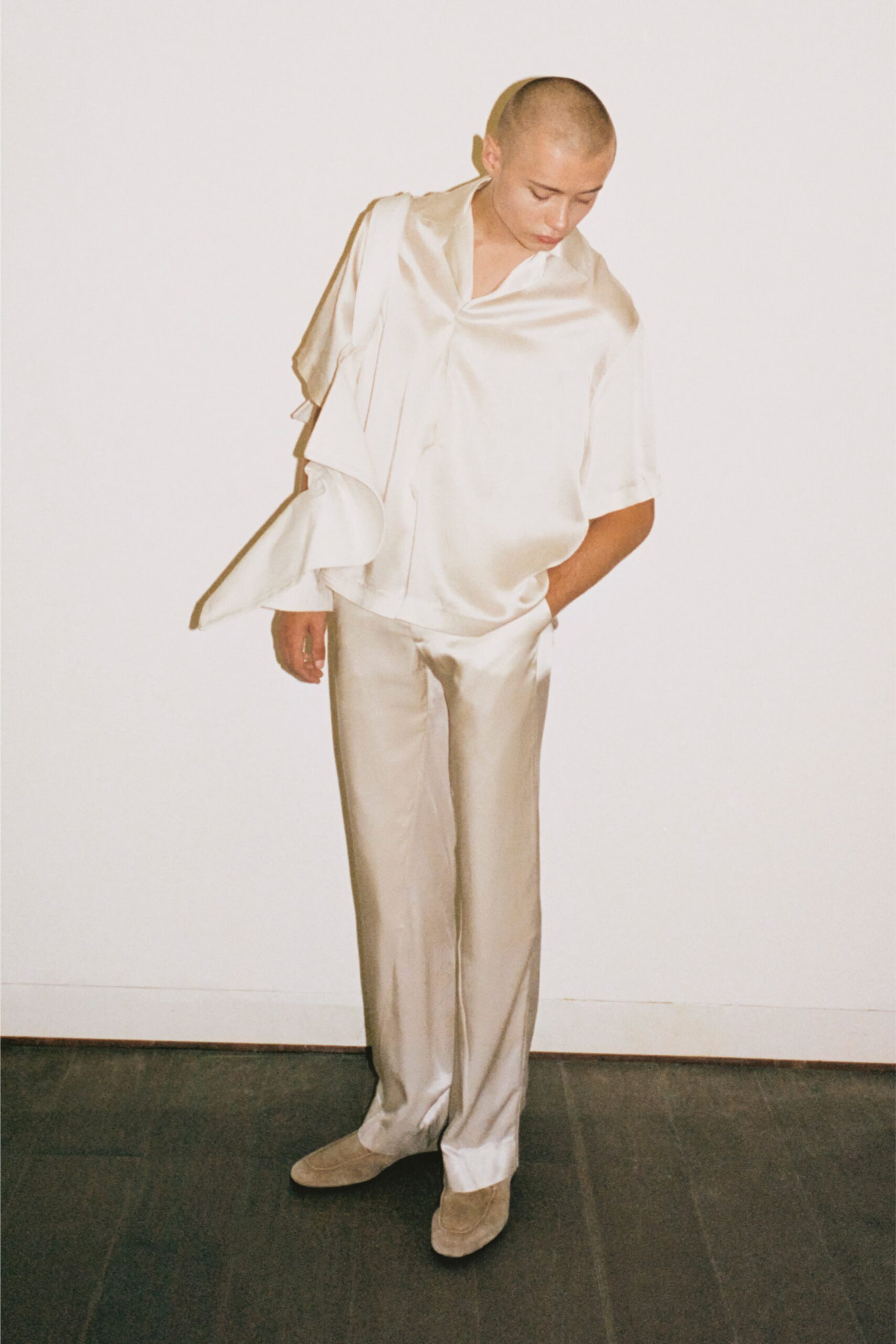 Bianca Saunders S/S 22 Menswear Look 16