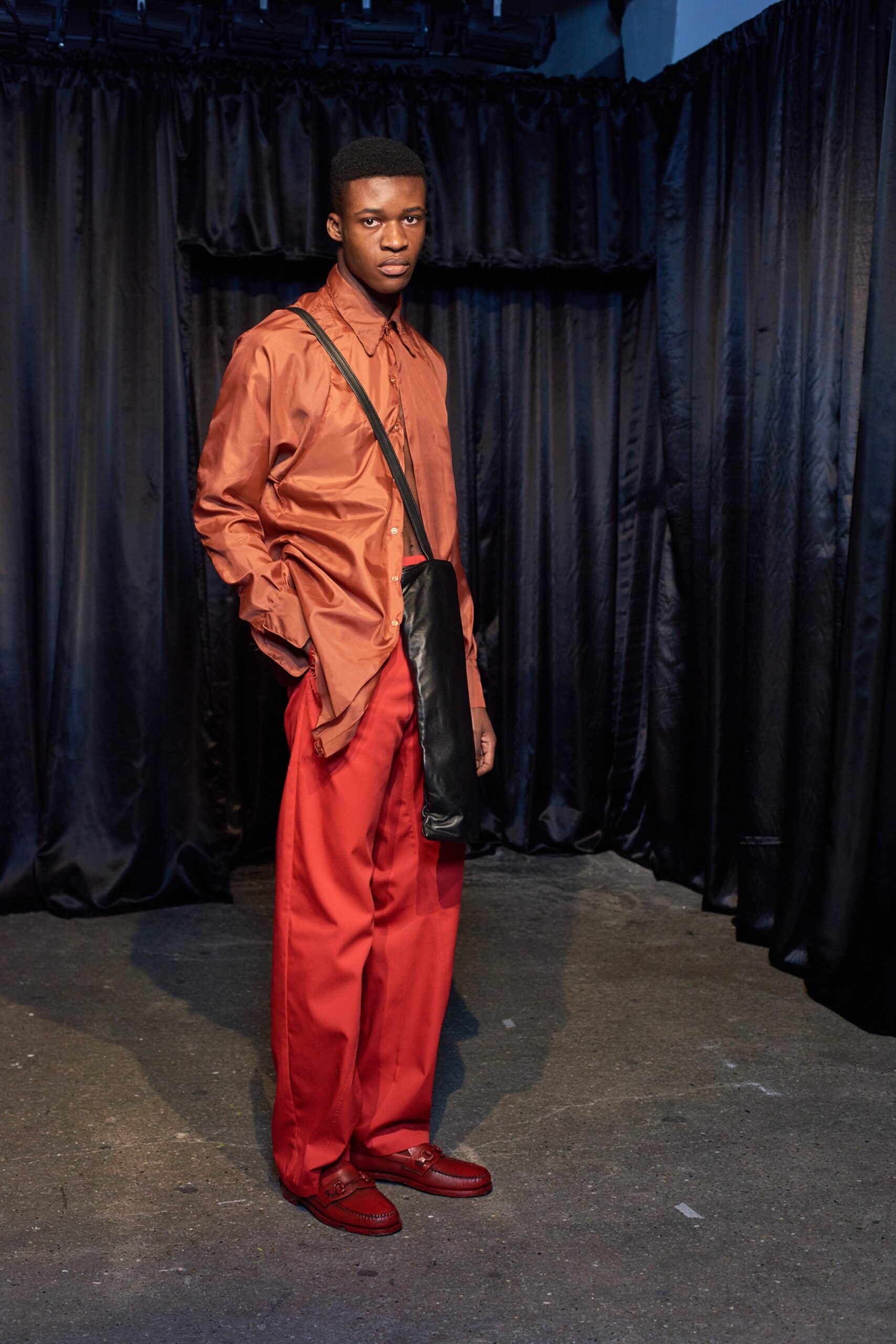 Bianca Saunders F/W 20 Menswear Look 35