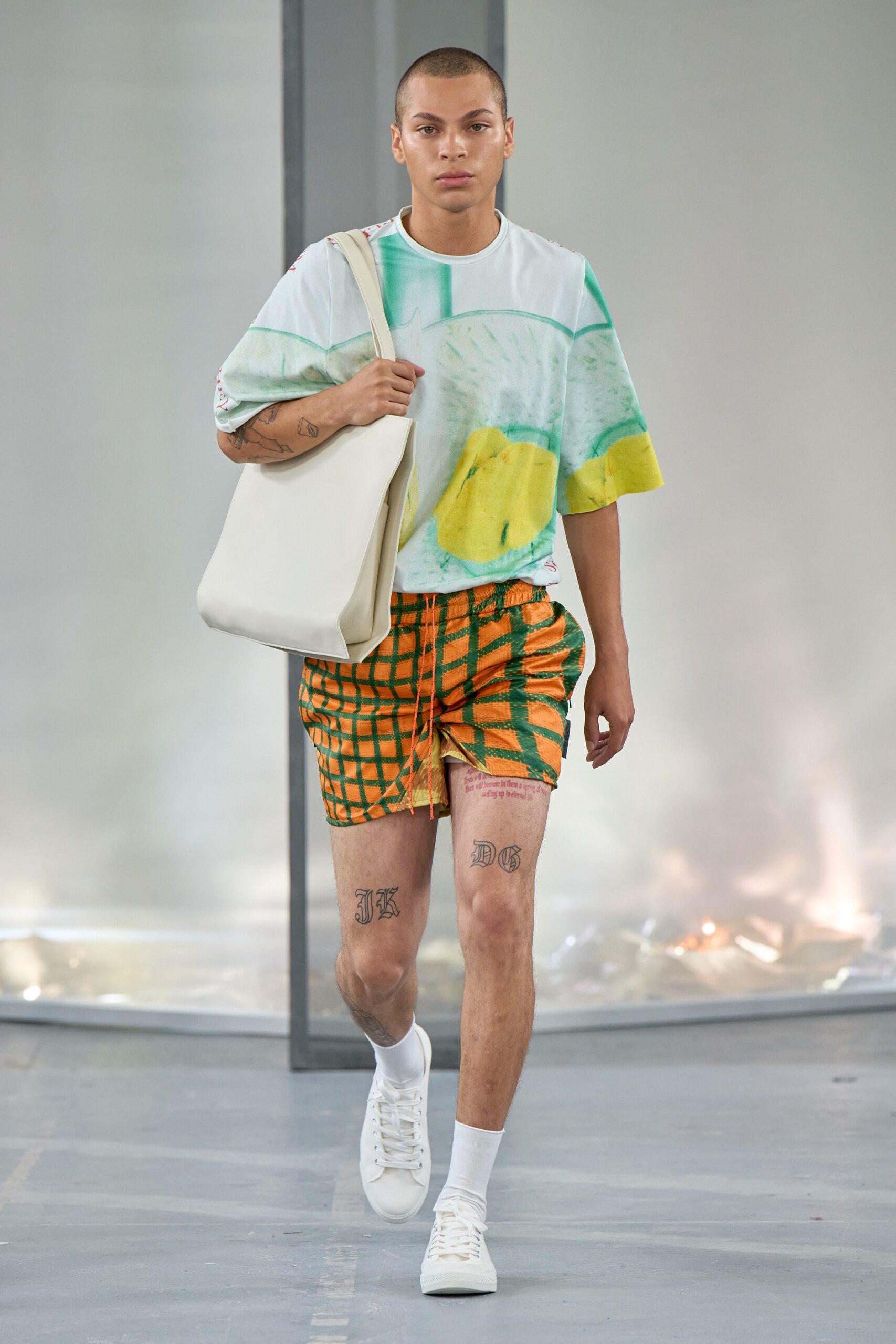 Bianca Saunders S/S 23 Menswear Look 40