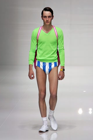 Burberry S/S 05 Menswear Look 37