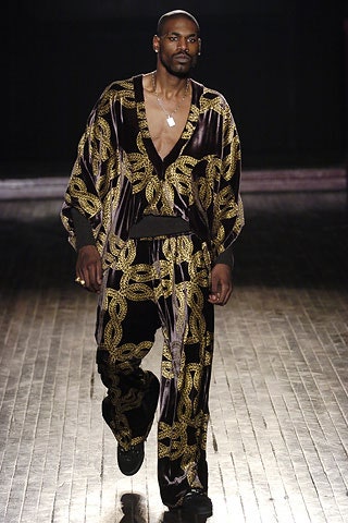 black and gold printed jumpsuit