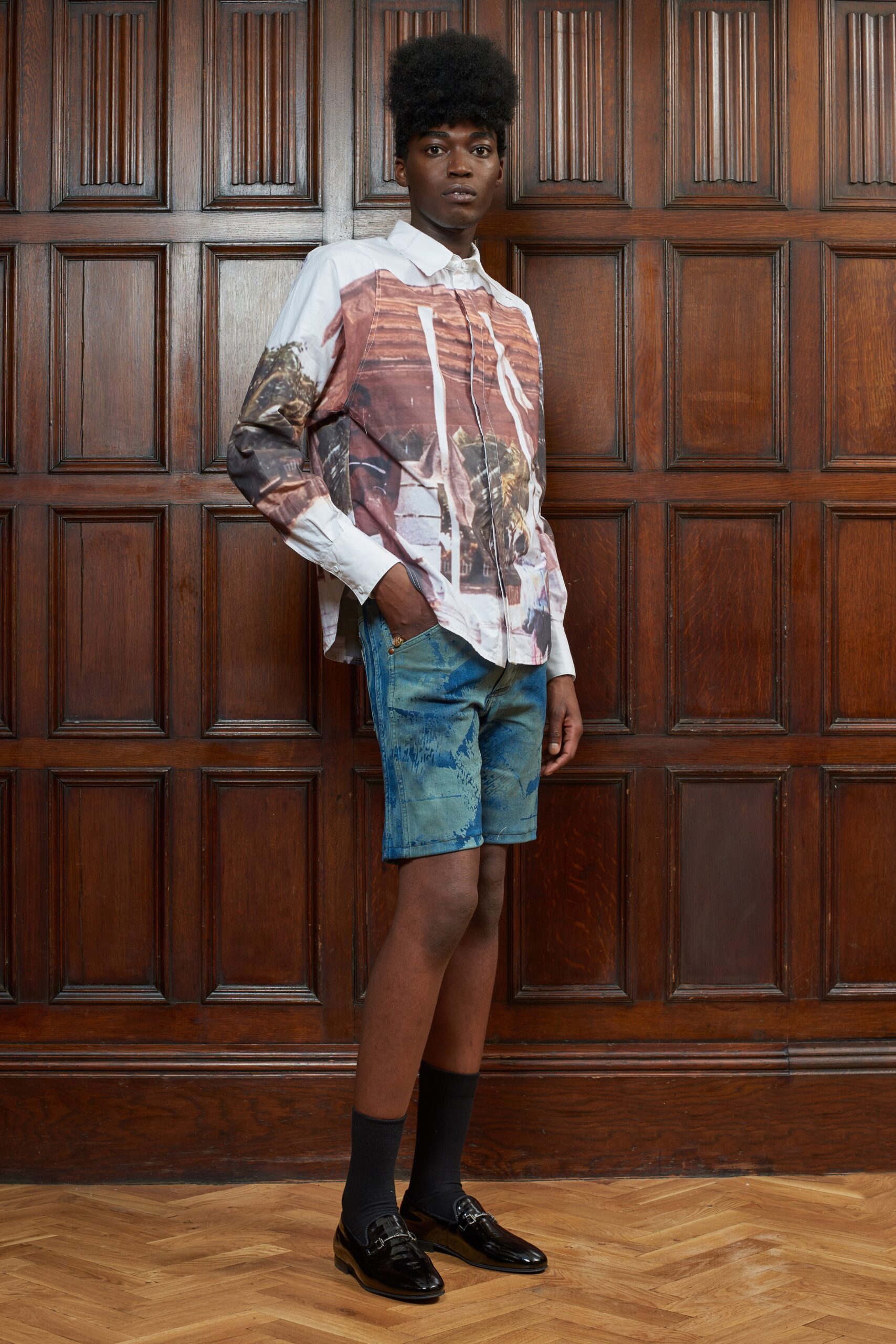 Bianca Saunders S/S 21 Menswear Look 115