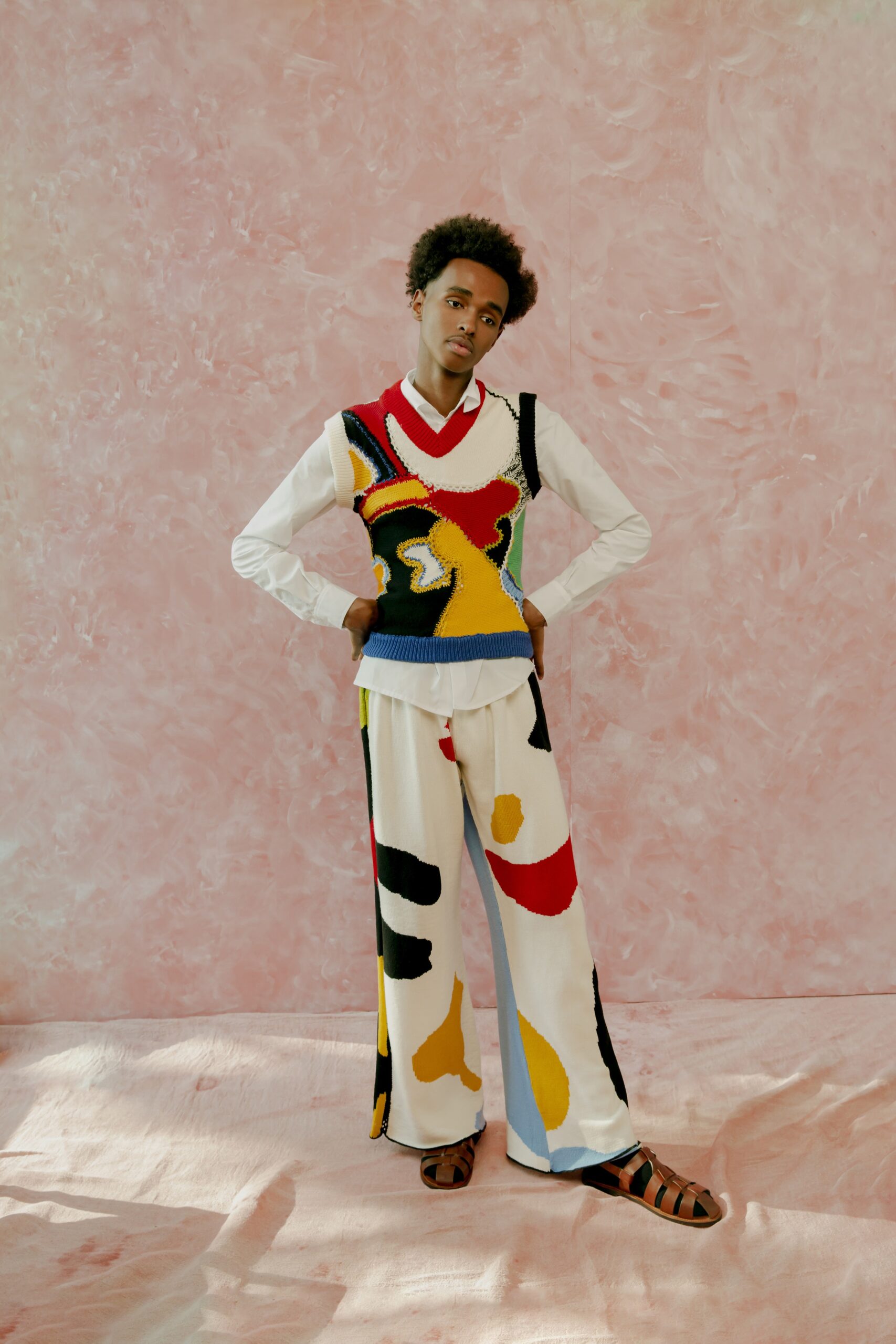 Bethany Williams S/S 22 Menswear Look 104