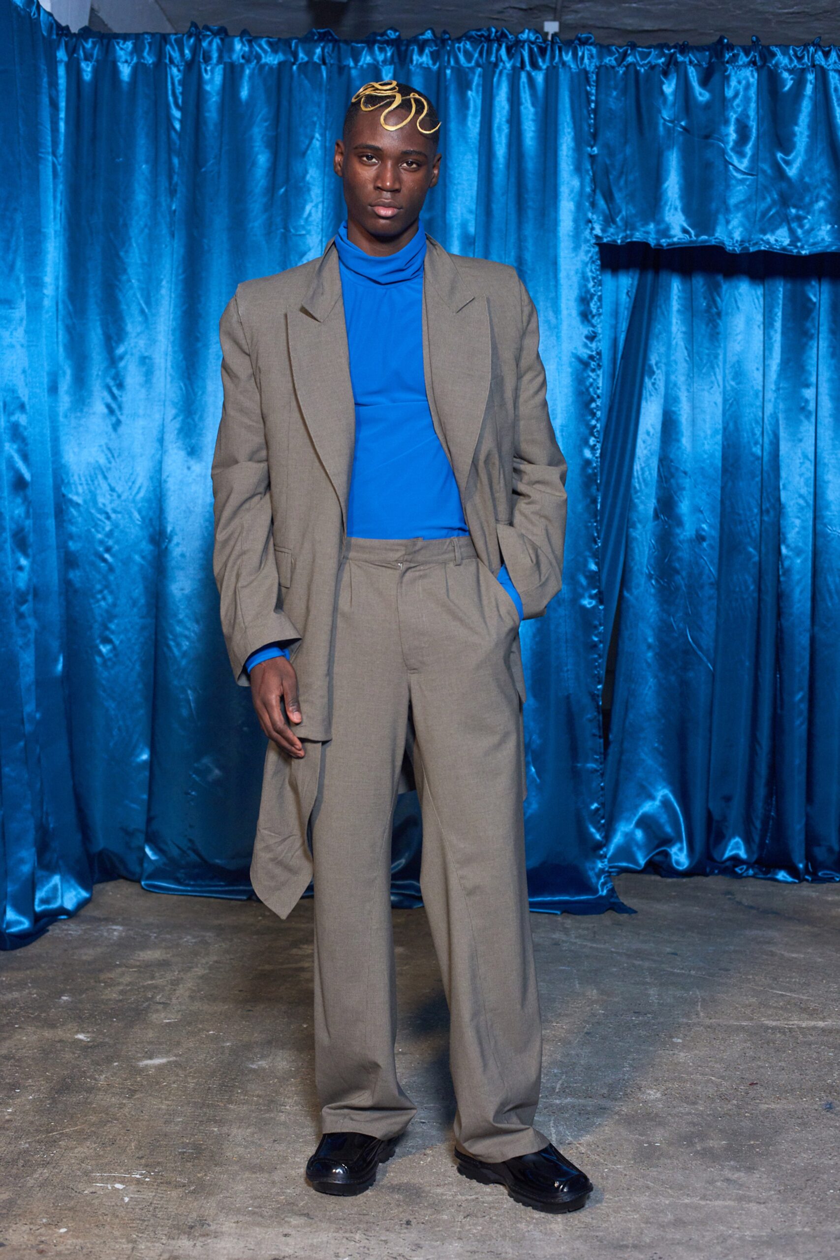 Bianca Saunders F/W 20 Menswear Look 154