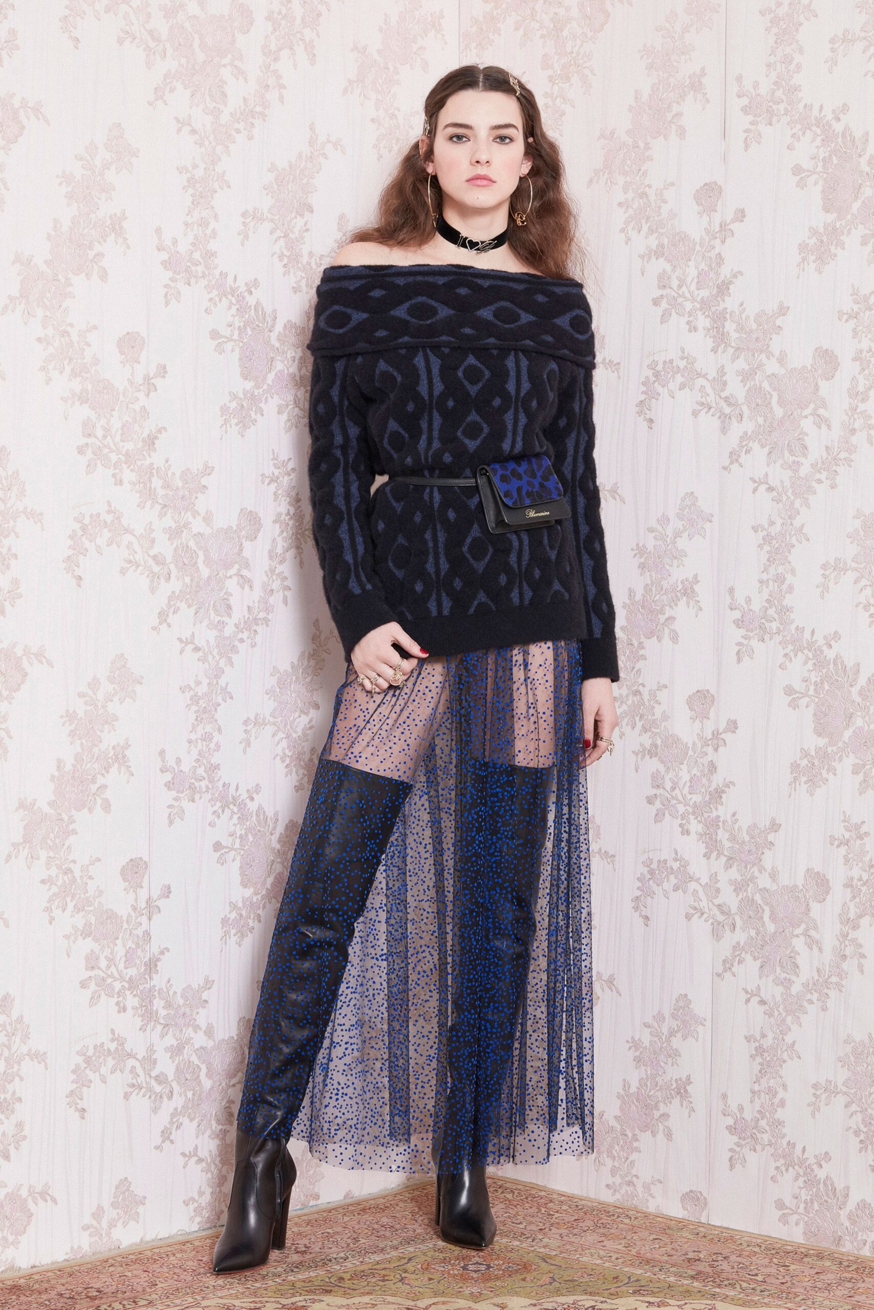Blumarine F/W 19 Look 197