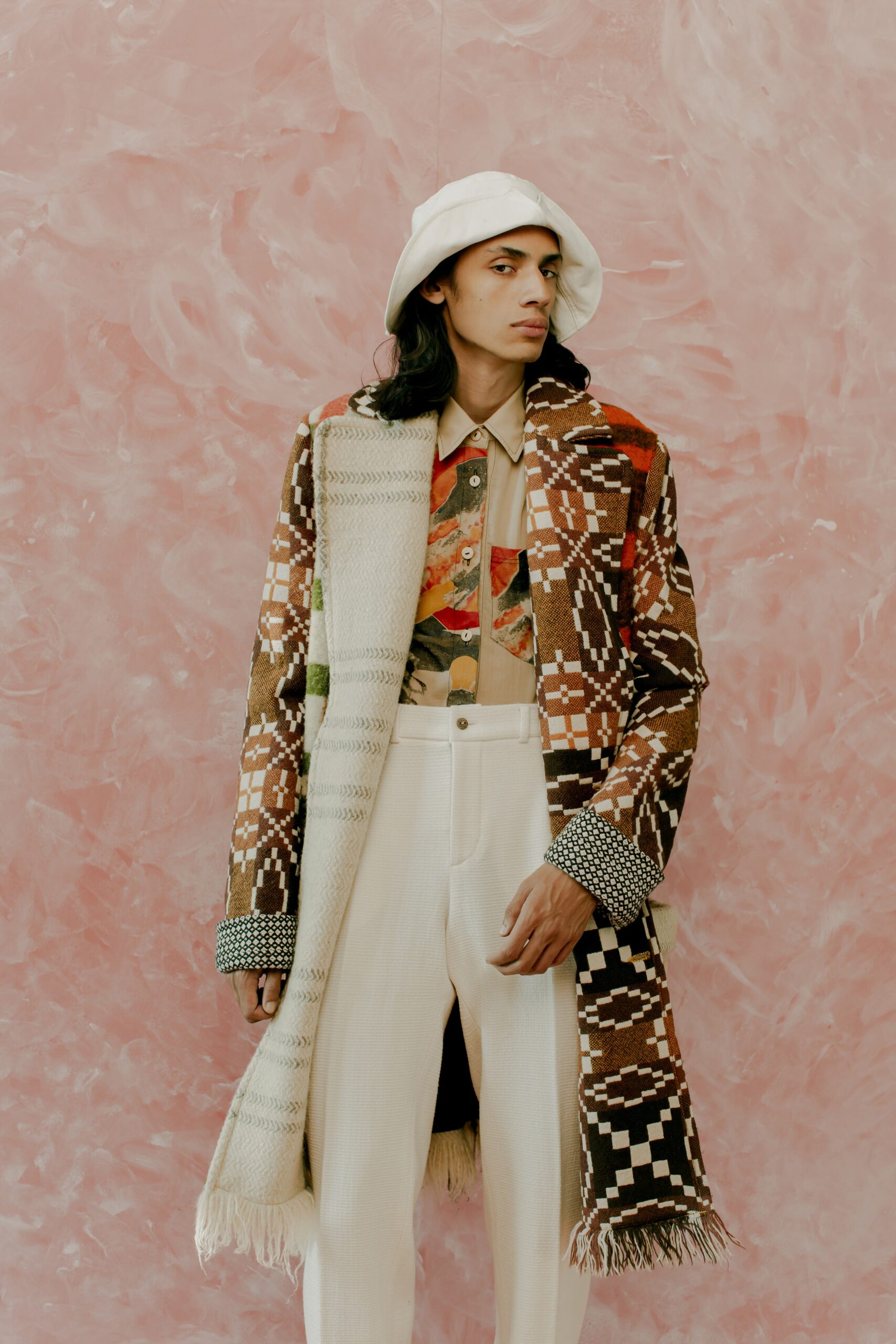 Bethany Williams S/S 22 Menswear Look 129
