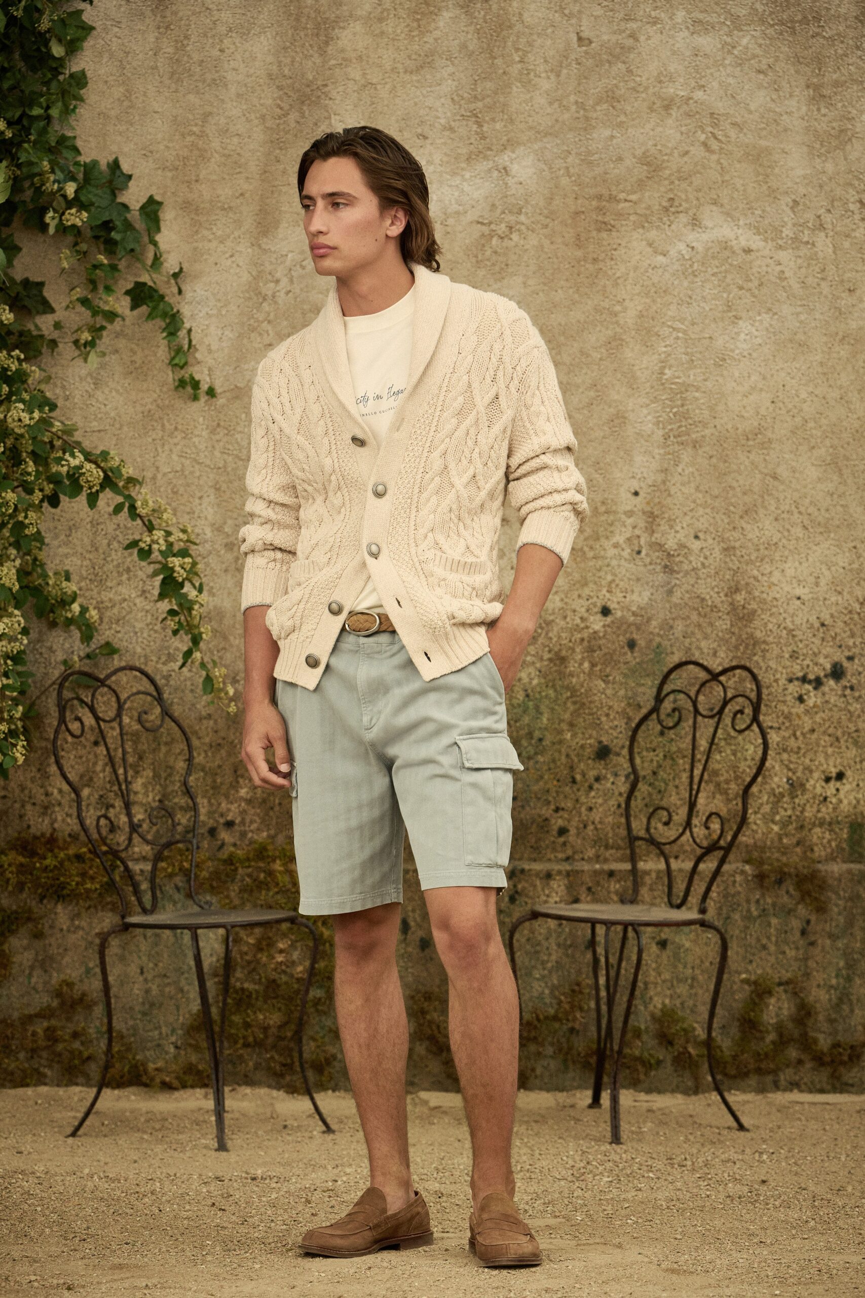 Brunello Cucinelli S/S 22 Menswear Look 196