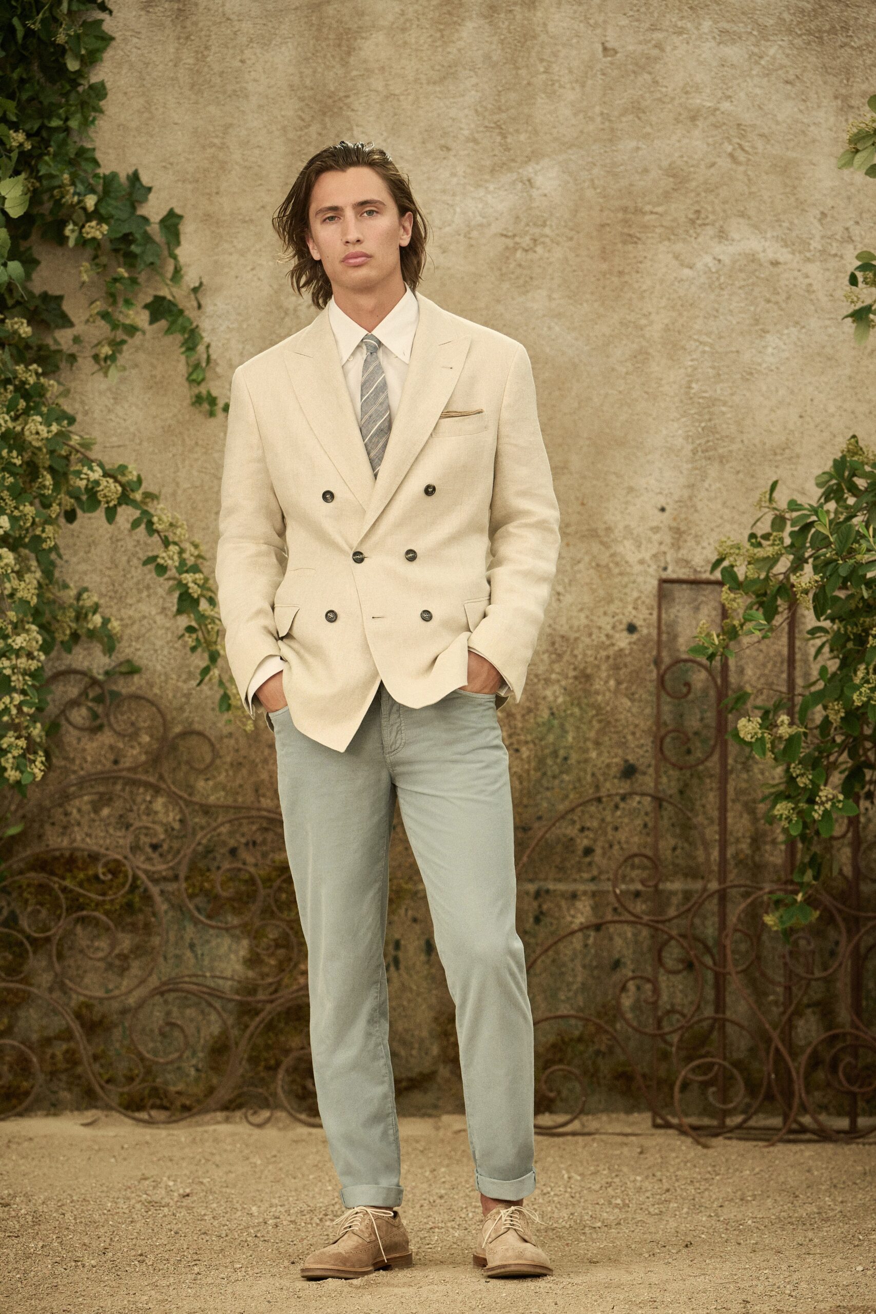Brunello Cucinelli S/S 22 Menswear Look 218