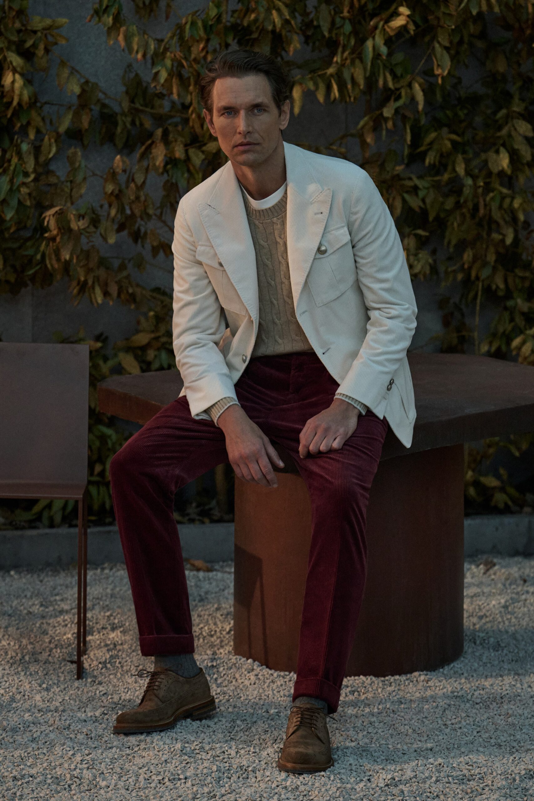 Brunello Cucinelli F/W 23 Menswear Look 187