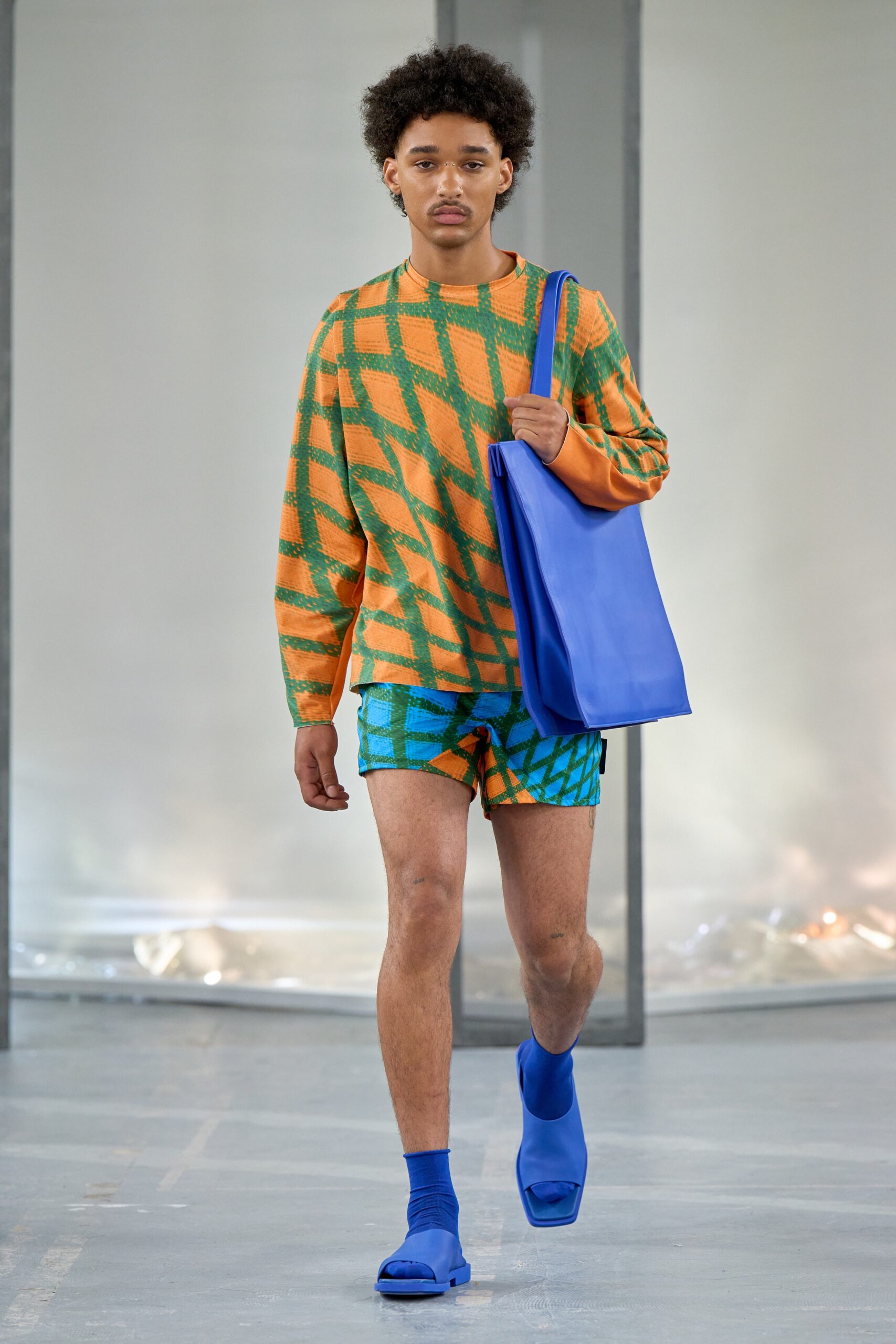 Bianca Saunders S/S 23 Menswear Look 324