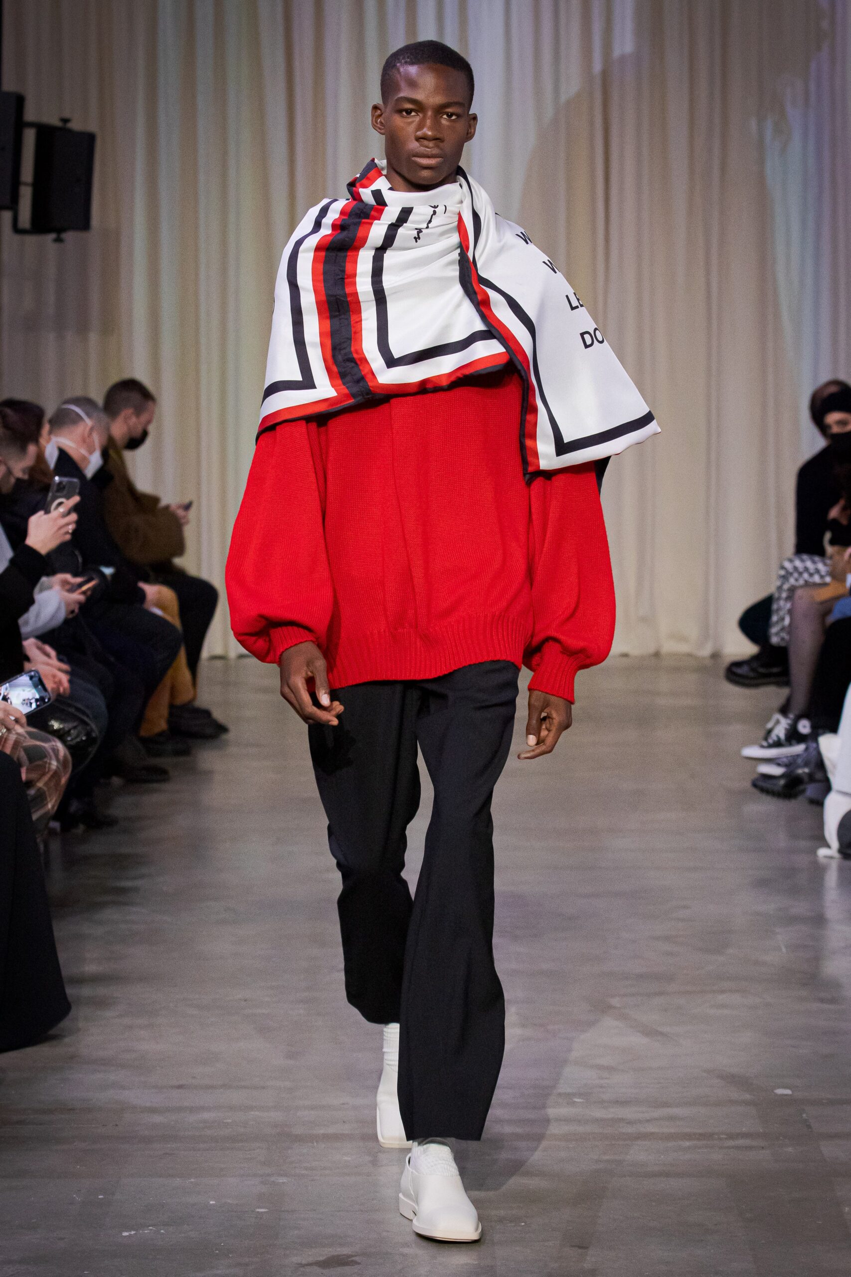 Bianca Saunders F/W 22 Menswear Look 429