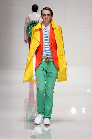 Burberry S/S 05 Menswear Look 190