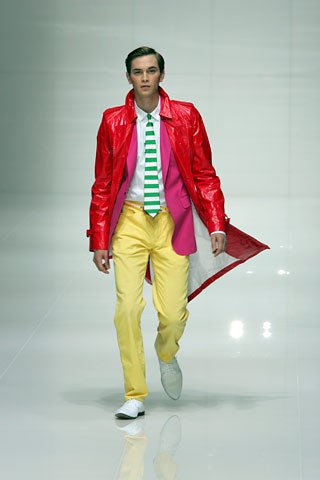 Burberry S/S 05 Menswear Look 206