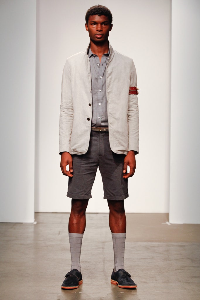ivory tailored open-front jacket