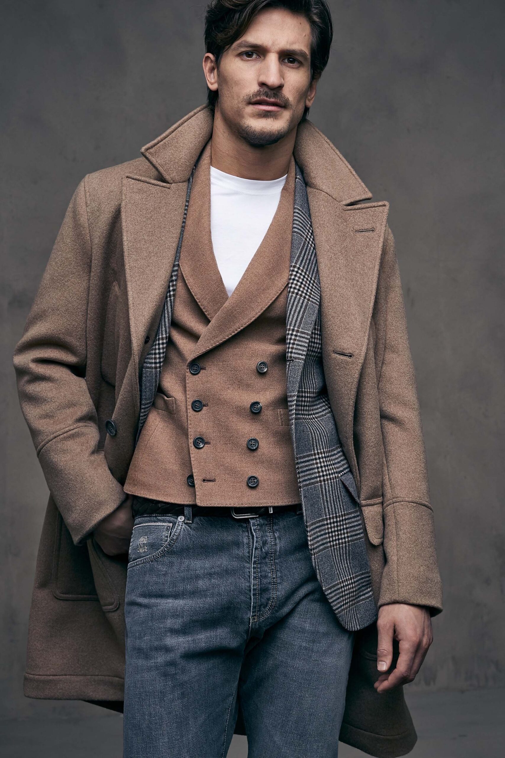 Brunello Cucinelli F/W 18 Menswear Look 1