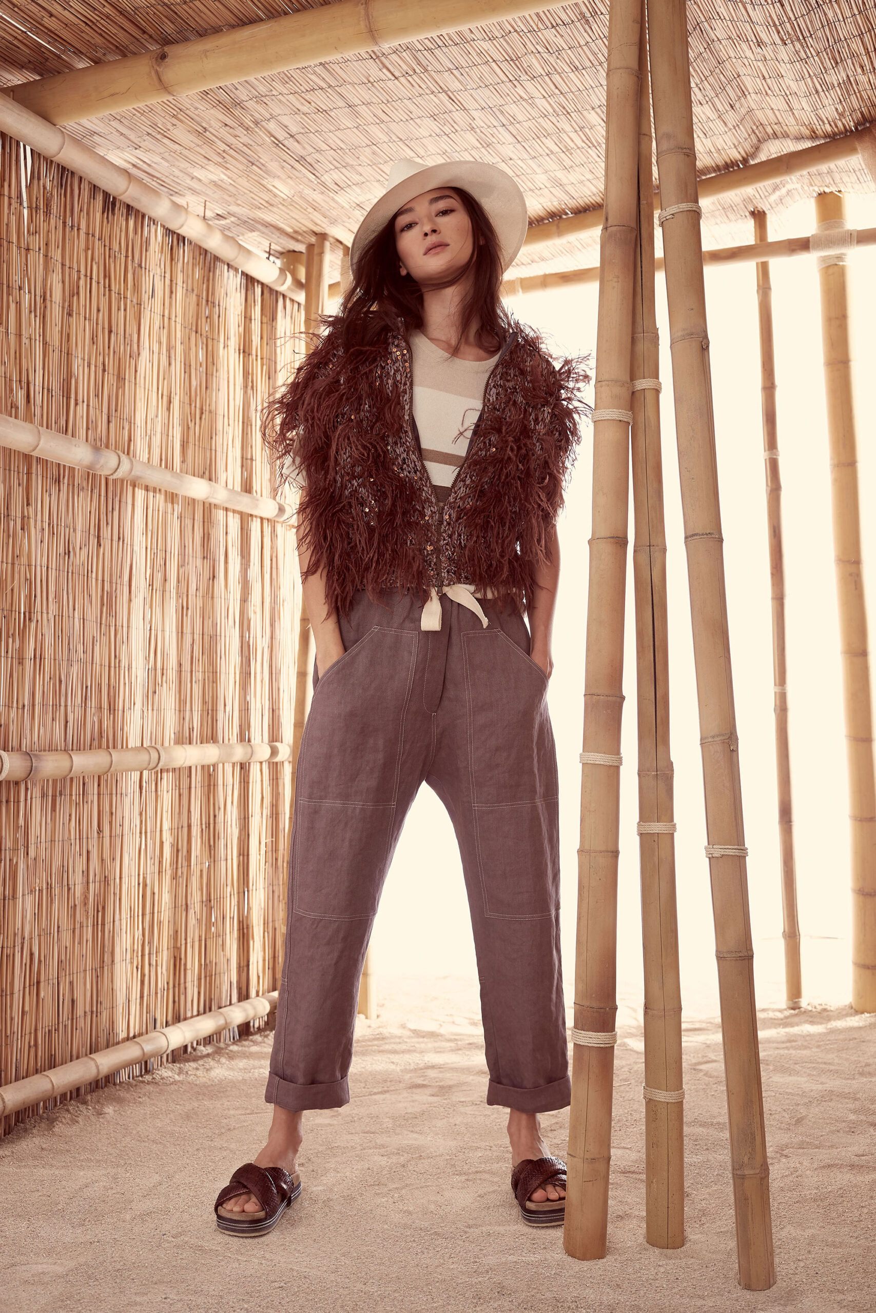 Brunello Cucinelli S/S 18 Look 1