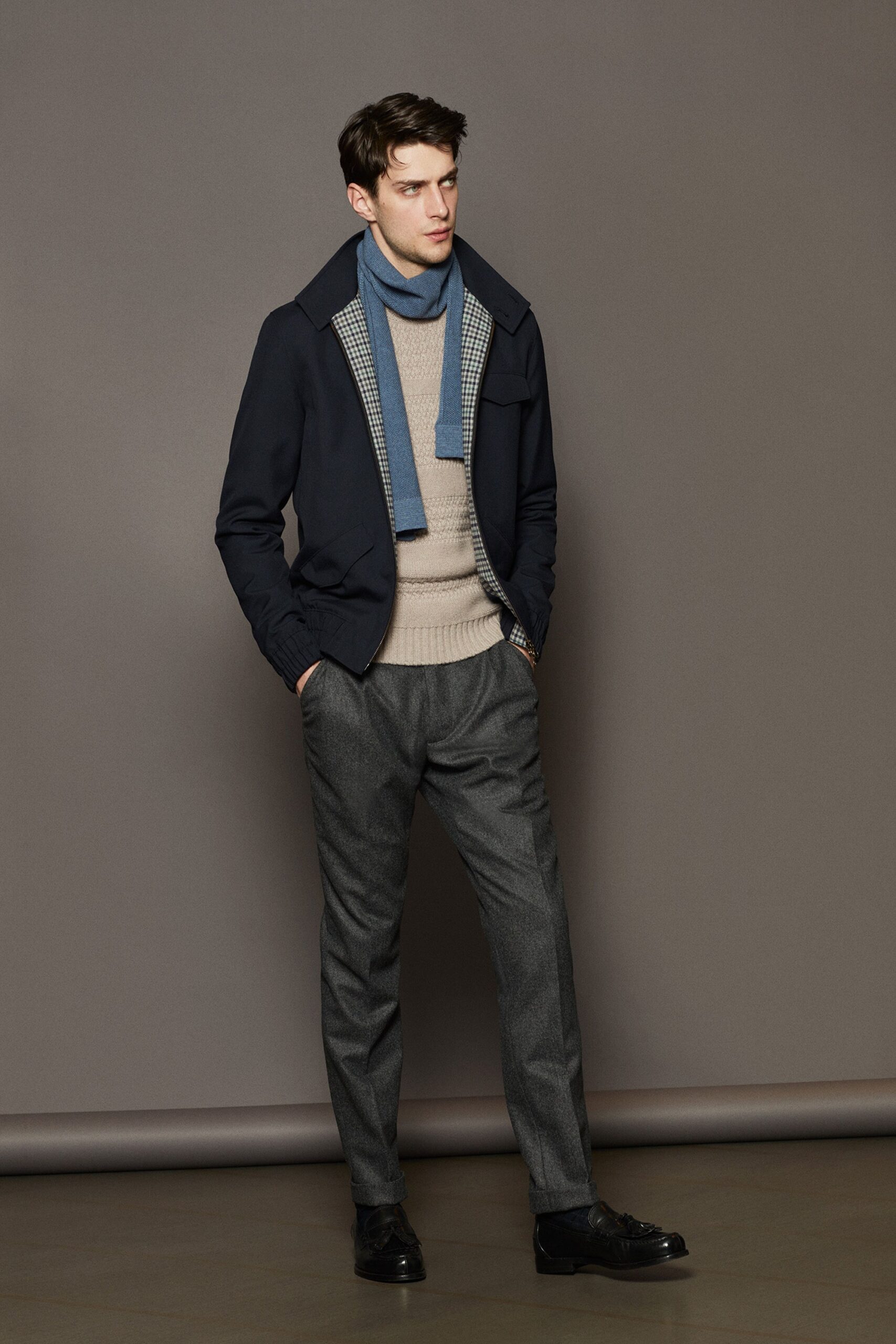blue unknown ankle socks
