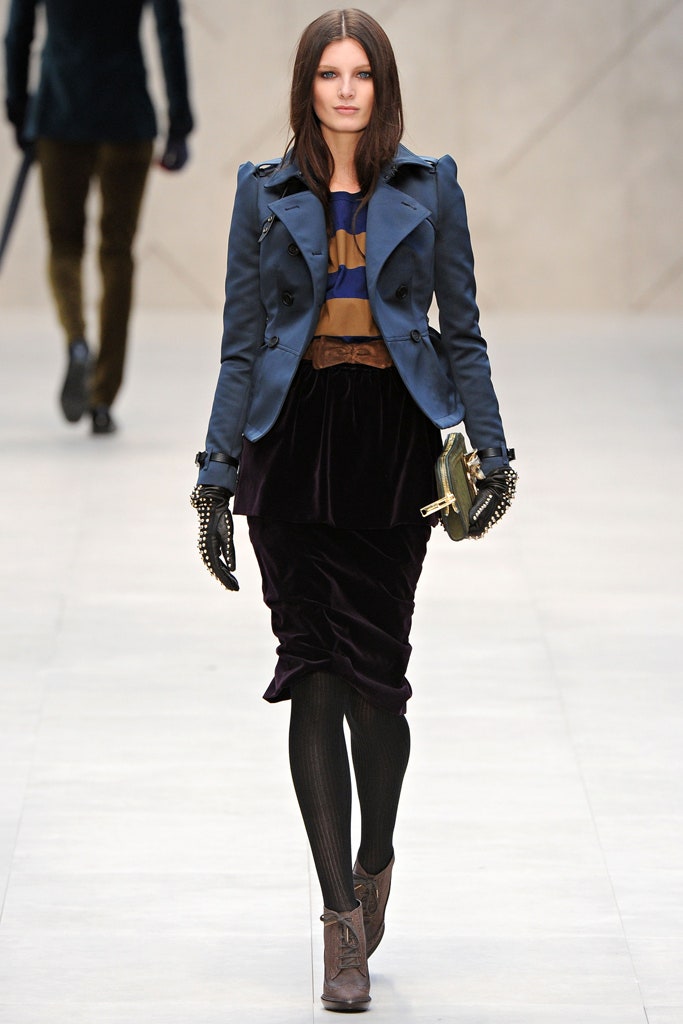 Burberry F/W 12 Look 229