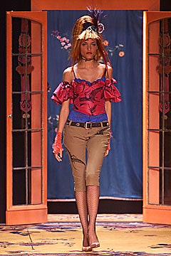 Betsey Johnson F/W 01 Look 59