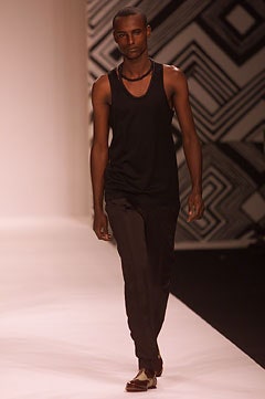 black jersey sleeveless scoop-neck relaxed tank-top