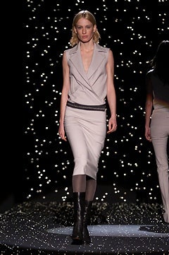 black leather knee-high round-toe boots