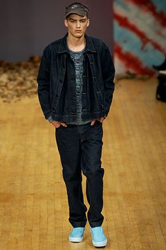 blue denim jacket